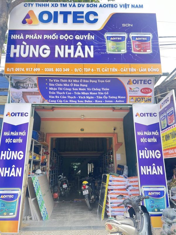 Công Ty TNHH Xây Dựng Thương Mại Và Dịch Vụ Sơn Aoi Tec Việt Nam